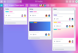 Trello project example