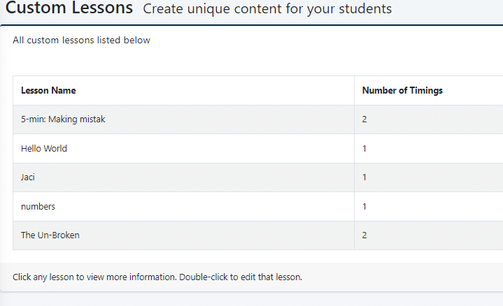 Can I Add Custom Lessons To My Class Keyboarding Online Can I Add Custom Lessons To My Class Keyboarding Online