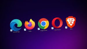 Different web browsers