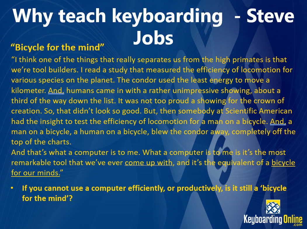 Why when and how to teach keyboarding keyboarding online